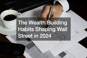 wealth building habits